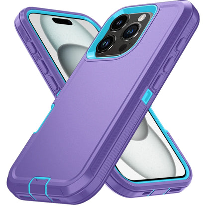 Armor Shockproof iPhone Case – Hard PC + TPU Back Cover