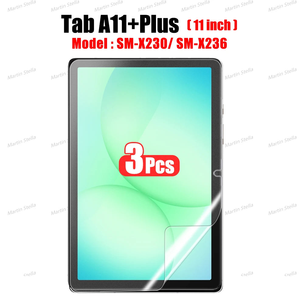 3Pcs Paper Feel Like Screen Protector for Samsung Galaxy Tab S7 S8 S9 Plus Ultra Samsung tab S6 Lite s7 s9 fe A8 A9 A7 No Glass
