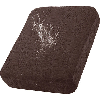 Waterproof Stretch Sofa Cushion Cover Jacquard Fabric Pure Sofa Cover Removable Protector Couch Cover Chaise Lounge Living Room