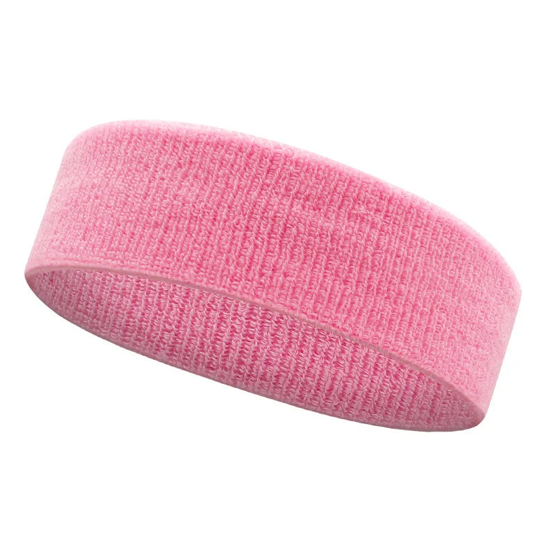 AOLIKES 1PCS Sweatbands Sports Headband - Terry Cloth Moisture-Wicking Sports Towel Headband for Tennis,Basketball,Running,Gym