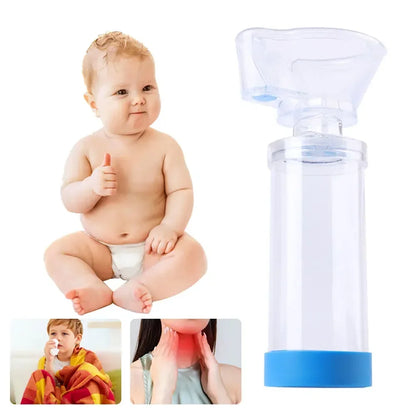 Professional Adult/Pediatric/Baby Asthma Spacer Inhaler Spacer Device Silicone Aerosol Cabin Surgical Supplies Health Care Tools