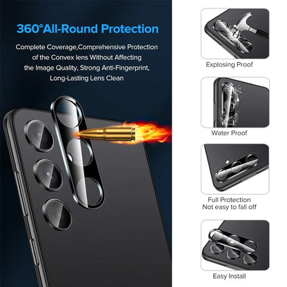 2+2 Fingerprint Scanning Glass for Samsung S25 S26 S24 S23 S22 S21 Screen Protector for Galaxy S25 Ultra Camera Protector S24 FE