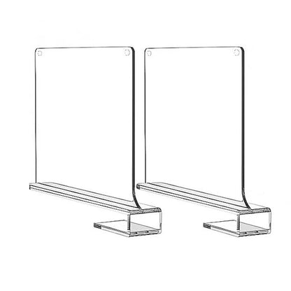 Transparent Closet Shelf For Wardrobe Organizer Clothes Divider Cupboard Bookcase Divider Baffle
