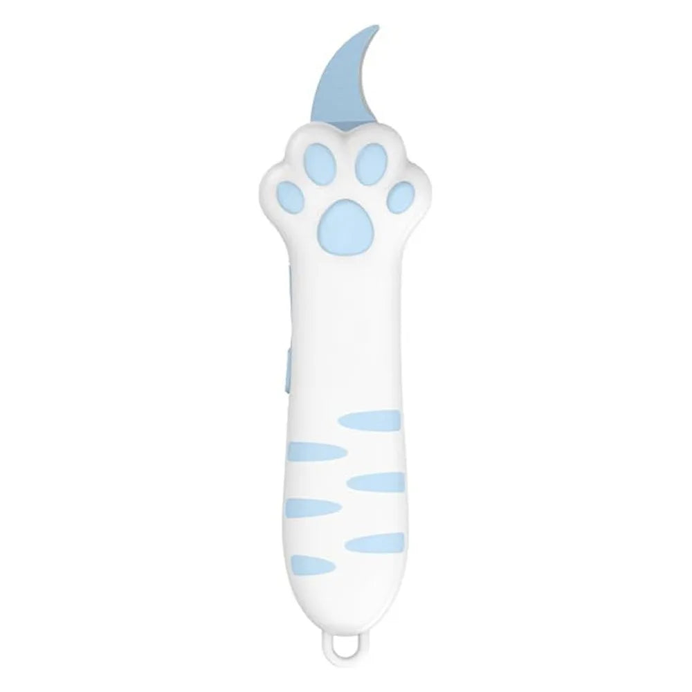 Cute Cat Paw Sharp Box Cutters Mini Portable Cat Claw Utility Knife Creative Hand Account Decor Paper Cutting Tools Art Supplies