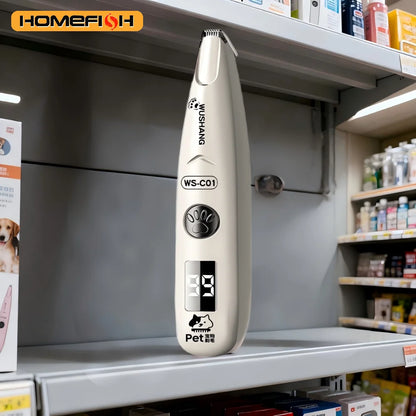 Electric Grooming Trimmer For Dogs Waterproof  Designed For Trimming Paw Hair Low-noise Suitable ForShaving The Face Paws Ears H