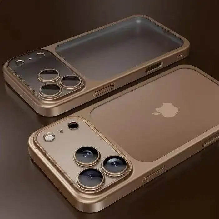Luxury Plating Transparent PC iPhone Case
