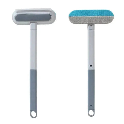 X-Pet Hair Removal Set Tool Reusable Static Removal Gloves Double-Sided Cat Grooming Gloves Remove Dog Fur Hair for Carpets Sofa