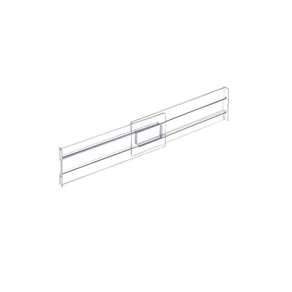 1/4/6pcs Drawer Dividers Organizers Adjustable Clear Plastic Drawers Separators for Clothing, Kitchen Utensils and Makeup Office