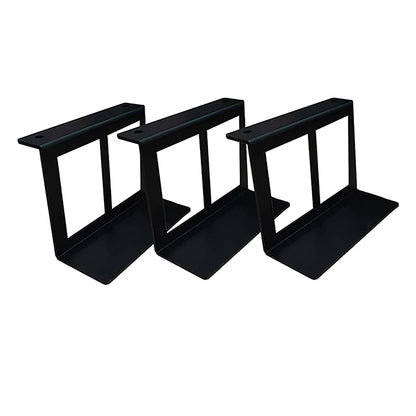 4.8-6.8cm Under Desk Laptop Holder Mount Bracket With Screws For Macbook Storage Tray For Notebook Computer Accessories
