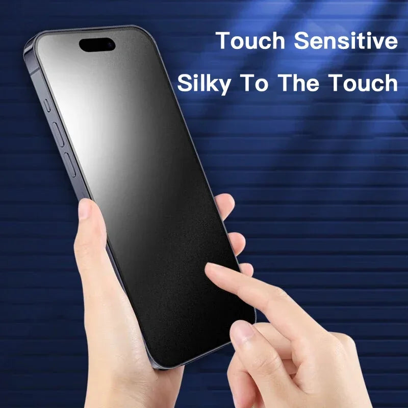 2-4PCS Matte Hydrogel Film For iPhone 17 16 15 14 13 12 Pro Max Plus No Fingerprint Film For 17 Pro Screen Protector