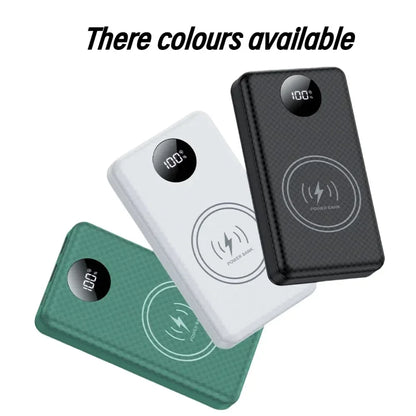 KEBIDUMEI 18650 Battery Power Bank 22.5W+15W Fast Charging Box Dual USB Type C Charging Shell With Camping Light For Phone
