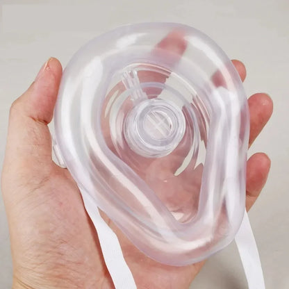 1pcs Professional First Aid CPR Breathing Mask Protect Rescuers Artificial Respiration Reuseable With One-way Valve Tools
