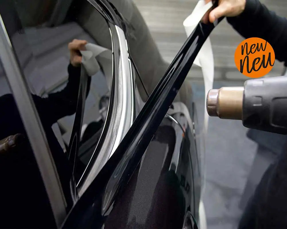 Glossy Black Vinyl Wrap Strip – Car Trim & Door Protection Film