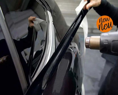 Glossy Black Vinyl Wrap Strip – Car Trim & Door Protection Film