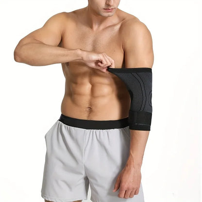 Compression Elbow Support Sleeve for Tennis & Sports — Men & Women
