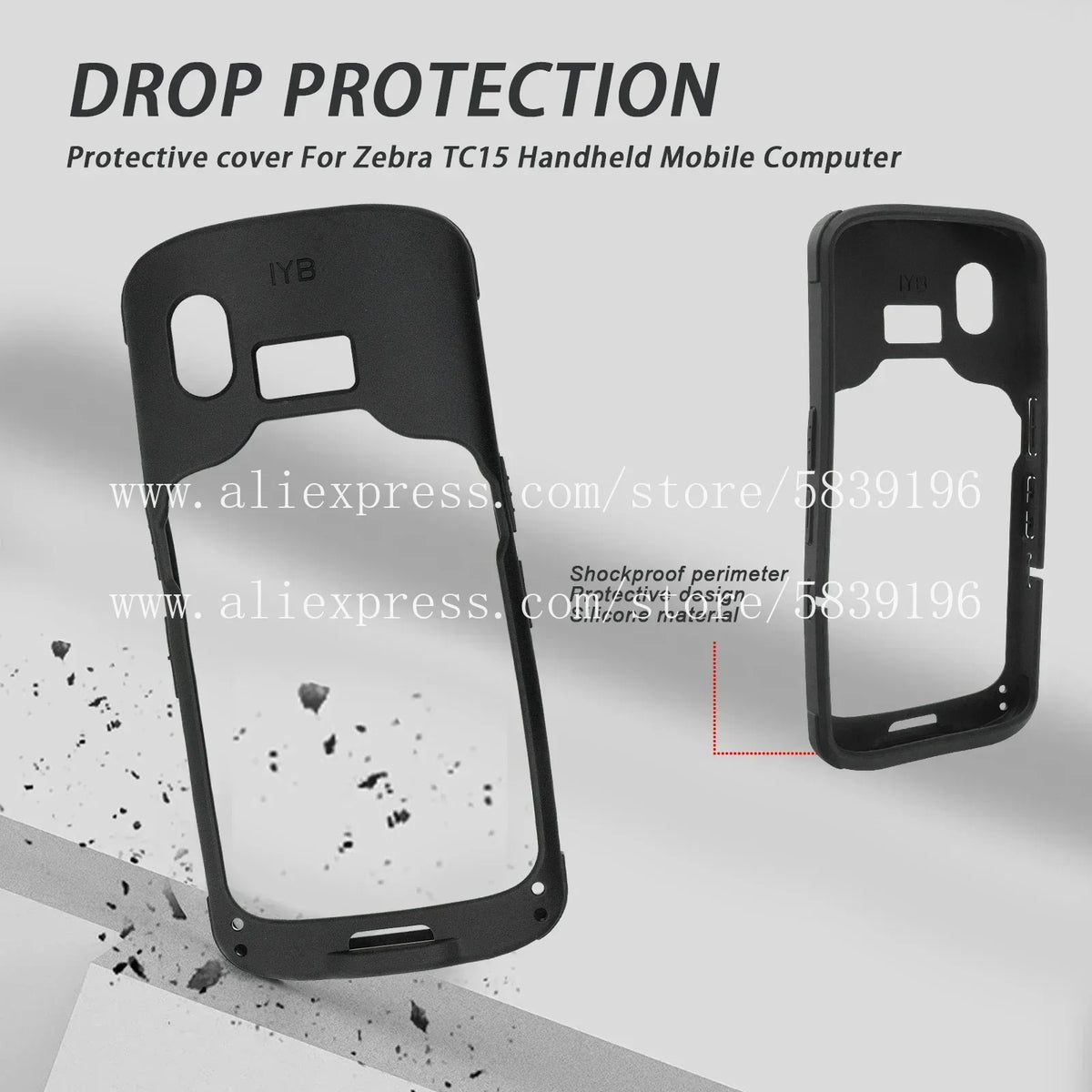 Protective Case for Zebra TC15