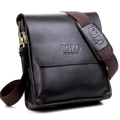 Men's Trendy Inclined Shoulder Bag Leisure Business Single Shoulder Polo Vertical Bag