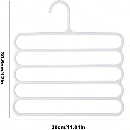 1-Pack 5-Tier Slim Storage Rack - Small Space Organizer for Pantry, Bathroom & Closet
