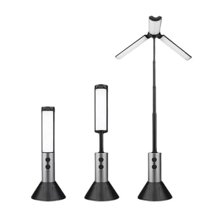 Rechargeable Outdoor Camping Light Tent Lamp Portable Foldable Flashlight Emergency Power Bank Work Floodlight