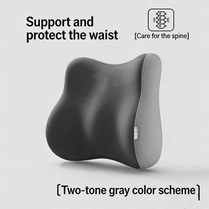Car Seat Memory Foam Cushion Lumbar Support Soft Elastic Office Chair Pad Seat Cushion Suit for Desk Office Use Pain Relief