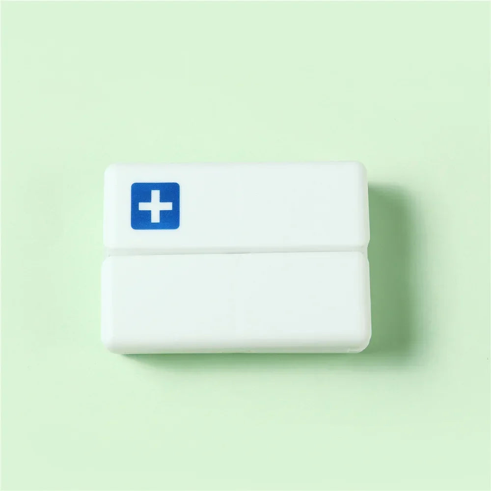 1PC Weekly Pill Box 7 Days Foldable Travel Medicine Holder Pill Box Tablet Storage Case Container Dispenser Organizer Tools