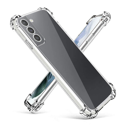 Shockproof Silicone Soft Case For Samsung Galaxy S24 S23 FE S22 Ultra S21 S20 FE Note 20 Ultra S10 S9 S8 10 Plus 9 8 Back Cover