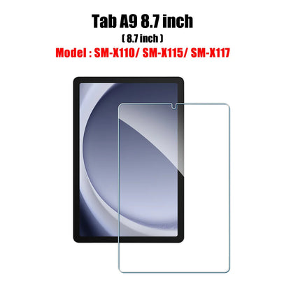 Tempered Glass Screen Protector For Samsung Galaxy Tab S6 Lite A9 Plus S8 S9 Plus Ultra S7 Fe S9 Fe 12.4 A8 S10 S11 Film