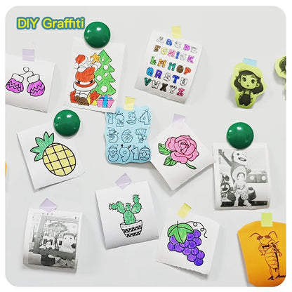 New 10 Roll Sticker Paper for Mini Printer Label Sticker Paper Color Thermal Paper Width for Label Maker Printers Photo Printing
