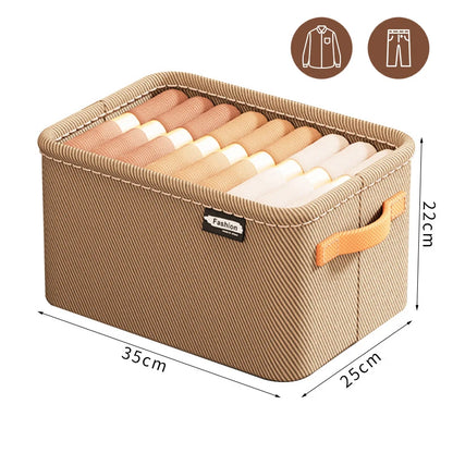 Non-Woven Clothes Storage Organizer – Foldable Wardrobe Drawer Bag