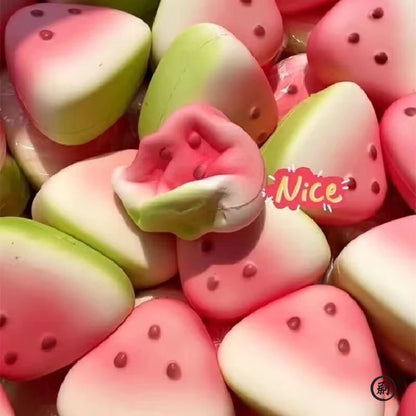 Squishy Watermelon Fidget Toy Anti-Stress Slow Rising Fruit Pinch Squeeze Stress Reliever Funny Pressure Reducer Prop