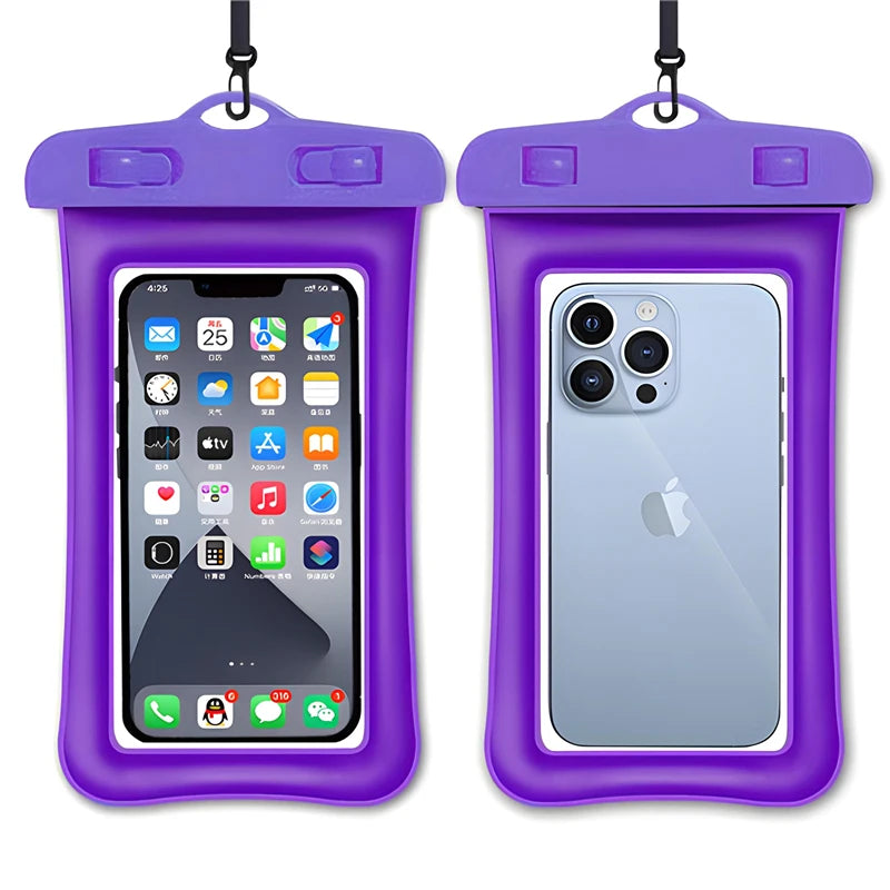 IPX8 Universal Waterproof Phone Cases For iPhone 15 14 13 12 11 Pro Max Water Proof Bag Swim Cover For Samsung S23 S22 S21 Ultra