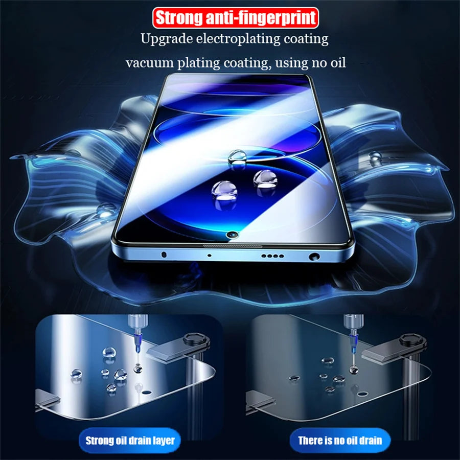 3/5Pcs Tempered Glass For Samsung Galaxy A56 Screen Protectors Protective Glass Film