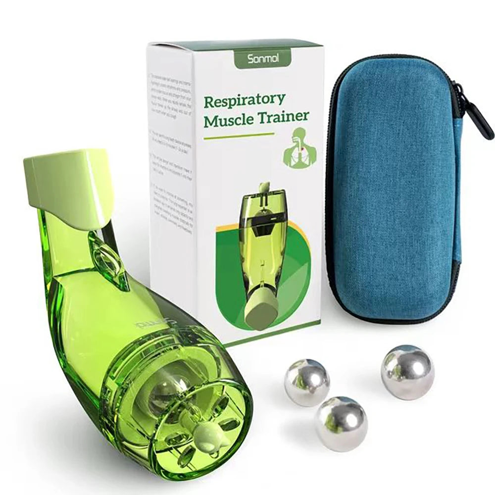 Sonmol Nascool Mucus Removal Device, Mucus Clearance Aiyway Clear Lung Expander Phlegm Loosen Breathing Trainer Mucus Trainer