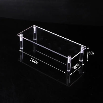 1-5 Tier Iridescent Acrylic Display Risers Stand Shelf for Figures Collectibles Cupcakes Perfumes Jewel Decorating & Organizing