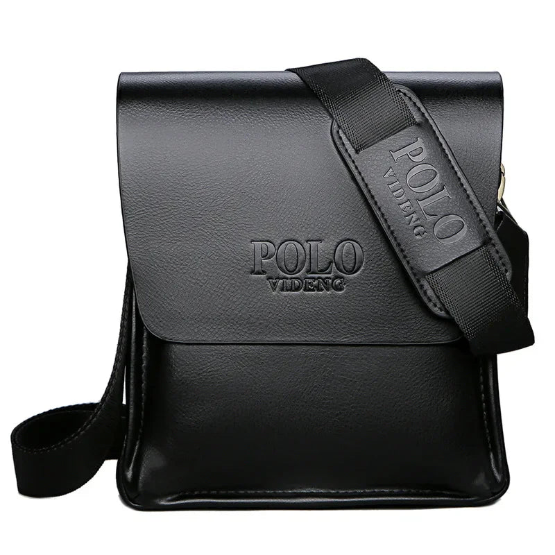 Men's Trendy Inclined Shoulder Bag Leisure Business Single Shoulder Polo Vertical Bag