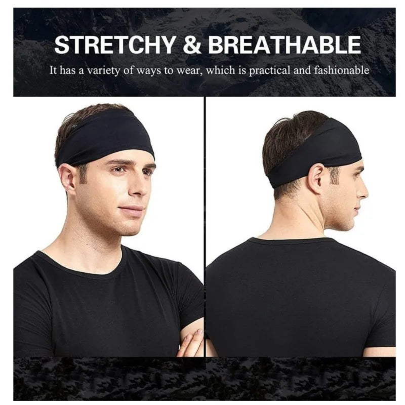 Stretch Sports Headband Sweatband for Gym, Running, and Yoga