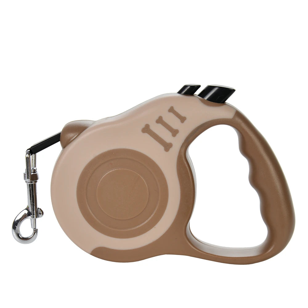 Retractable Dog Leash – 3m & 5m Nylon Lead for Small & Medium Dogs