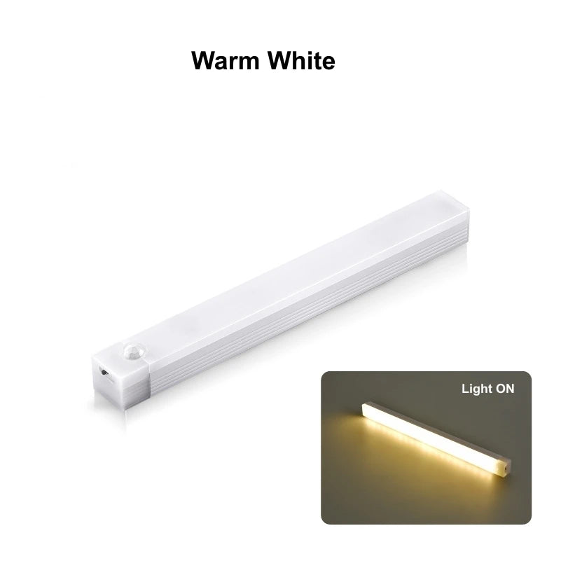 USB Rechargeable Motion Sensor LED Cabinet Light Bar
