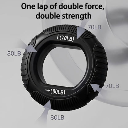 Silicone Finger Gripper Ring Hand Muscle Strengthener Ring Wrist Finger Trainer Exercise Carpal Expander Workout Fitness Device