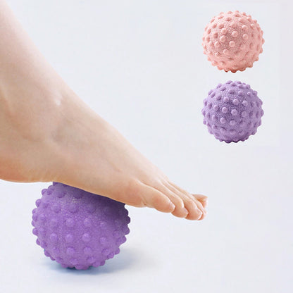 TPR Fascia Massage Ball — Raised Point for Back, Foot & Yoga Recovery