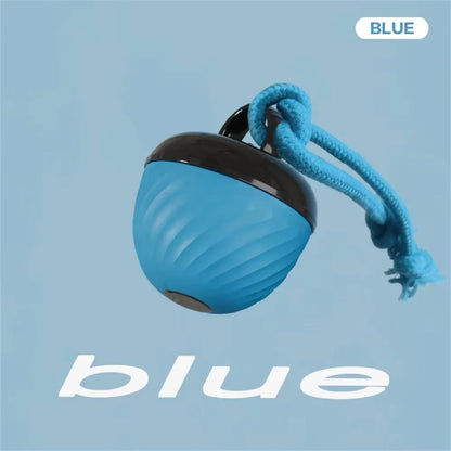 Smart Dog Toy Ball Electronic Interactive Pet Toy Moving Ball Rope USB 3 Modes Automatic Moving Bouncing for Puppy Chew Products