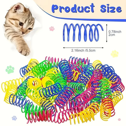 Cat Toys Mixed Pack – Plastic & Plush Variety Set