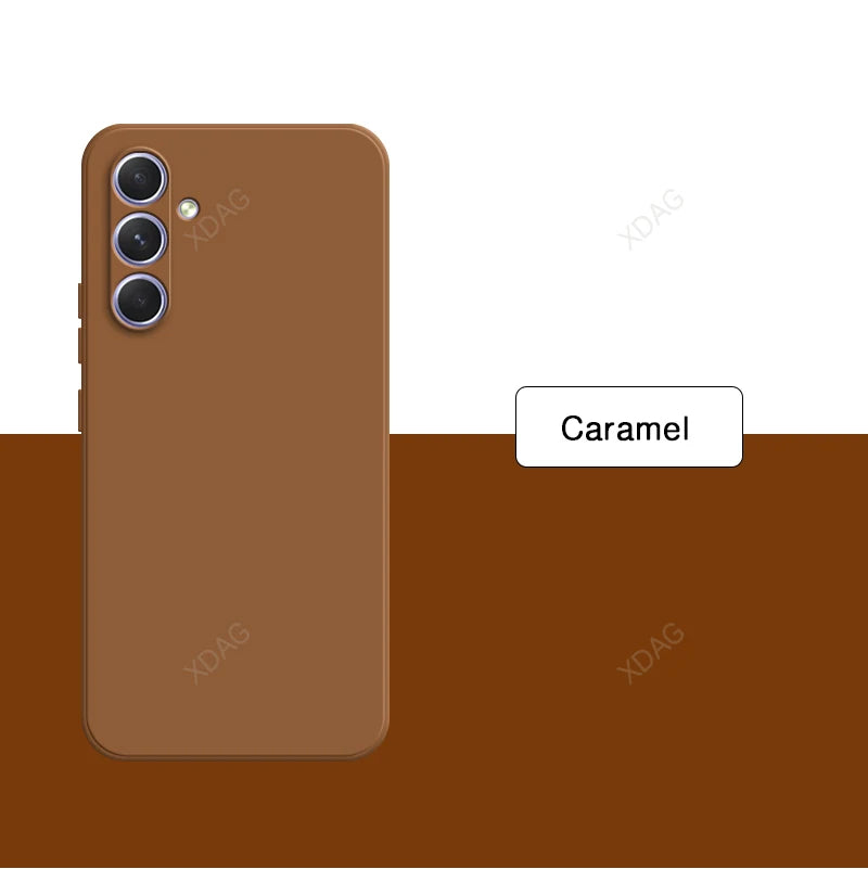 Original Solid Color Back Cover for Samsung Galaxy A54 A34 A24 A14 A04 A04S A73 A53 A33 A23 A13 4G 5G Liquid Silicone Phone Case