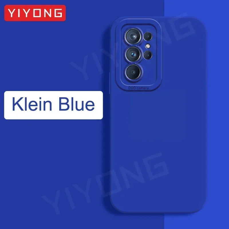 S25 Ultra Case YIYONG Silky Liquid Silicone Soft Cover For Samsung Galaxy S25 S24 S23 S22 Plus S22+ S23+ S24+ S25+ Phone Cases