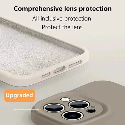 Magnetic Luxury MagSafe Liquid Silicone iPhone Case – Wireless Charging Cover for iPhone 13–17 Series