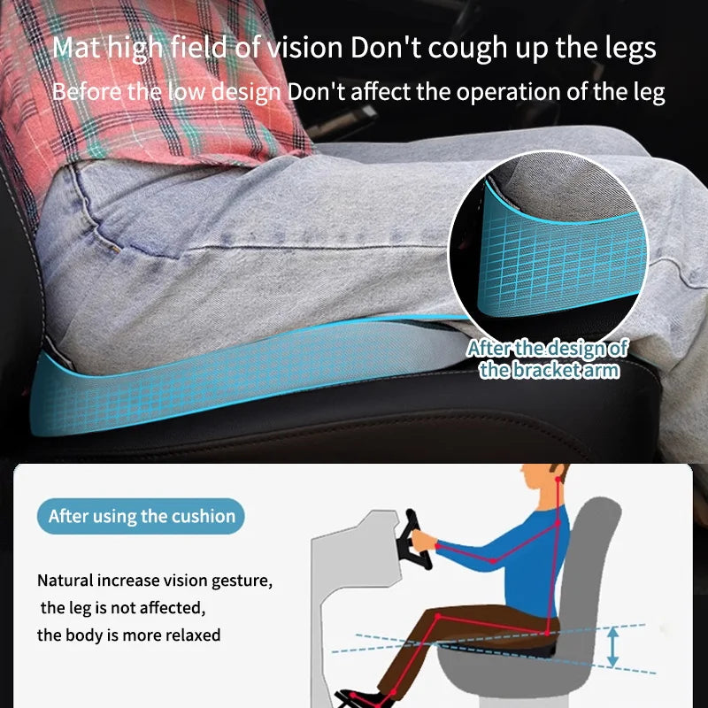 Orthopedic Memory Foam Seat Cushion for Chair & Car
