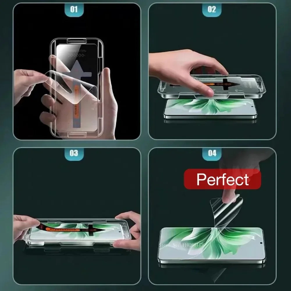 2Pcs for Xiaomi Redmi Note 13 14 Pro Plus 12 11 Pro + Red Mi Toughened Glass Screen Protector Protective with Install Kit