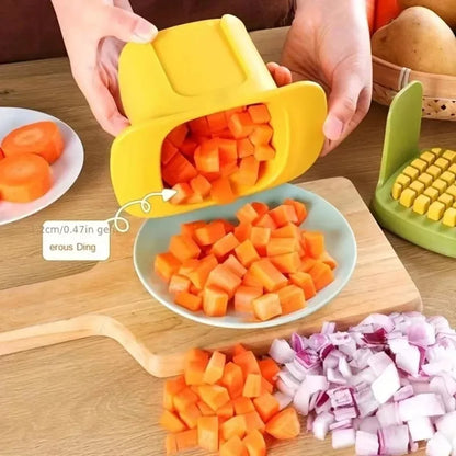 Multifunctional Vegetable Slicer Cutter Easy To Clean Manual Dicing Tool Practical Vegetable Cutter Hand Pressure Cutter
