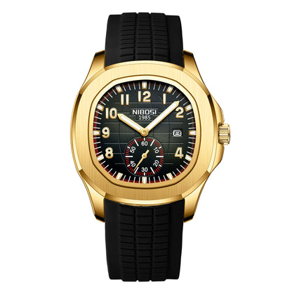 NIBOSI Sport Men Watch Top Brand Luxury AQUANAUT Quartz Watches for Men Waterproof Luminous Auto Date Male Watch Reloj Hombre