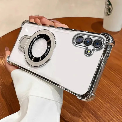 Shockproof Plating For Magnetic Bracket For Magsafe Case For Samsung Galaxy A57 A37 A16 A26 A36 A56 A17 A06 A15 A25 A35 A55 A14